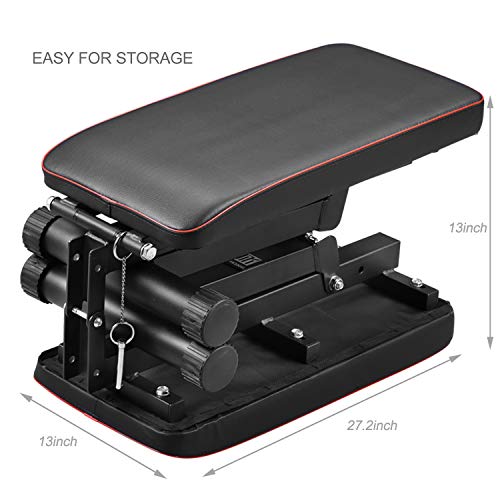 Wesfital Adjustable Weight Benches, Utility Workout Bench Strength Training Bench Incline/Decline for Home Gym