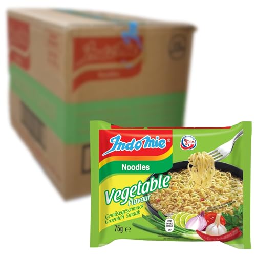 INDOMIE - Instant Nudeln Vegatarisch - Multipack (40 X 75 GR)