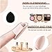 12 pcs Makeup Sponge Blender Sponges for Liquid, Cream, and Powder, Make up sponges for foundation Powder Puff Face Triangle Face Makeup Puff Wet Dry Dual-Use (Black)
