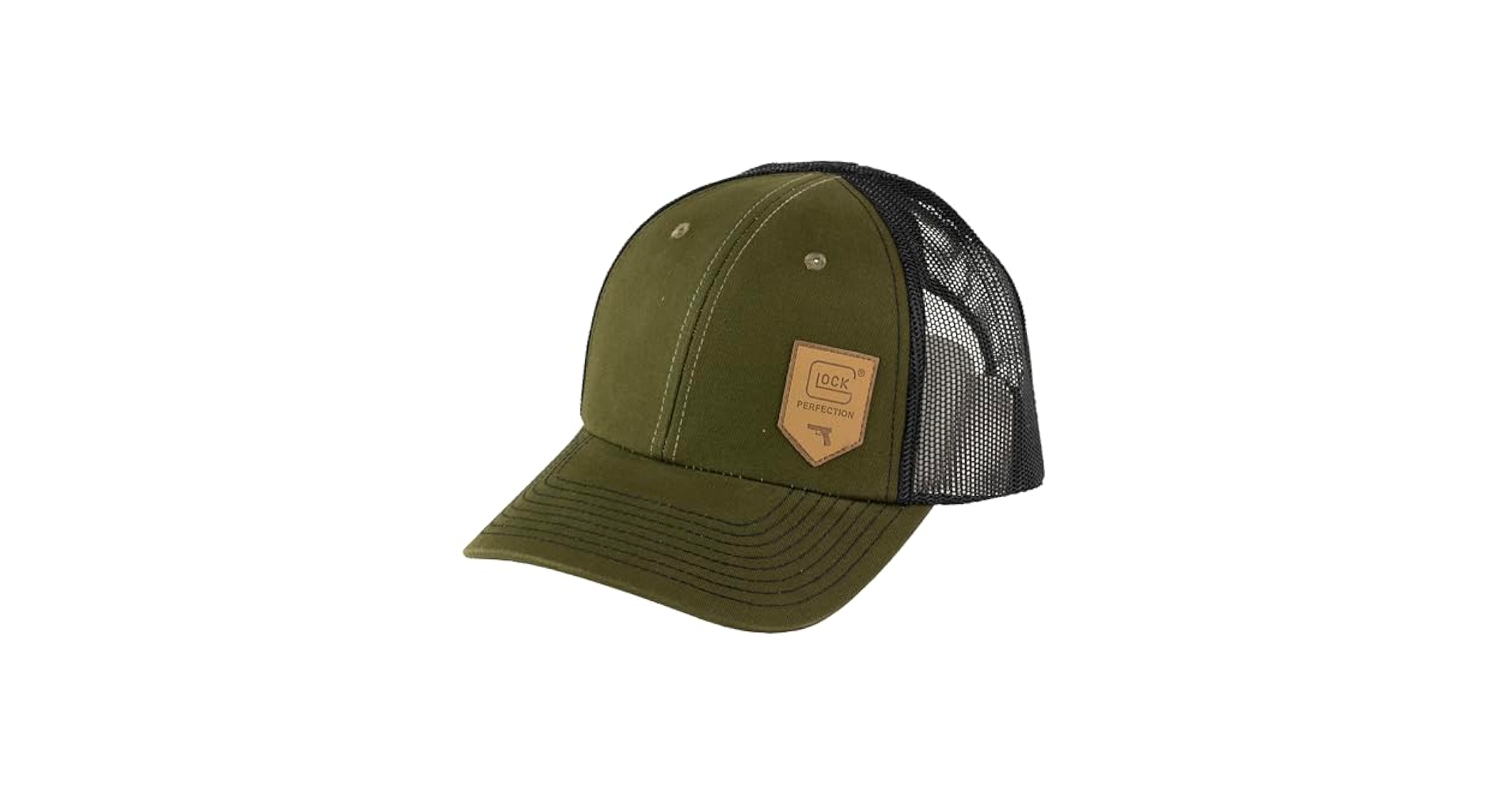 Glock AP95883 Chino MESH Green HAT at Amazon Men's Clothing