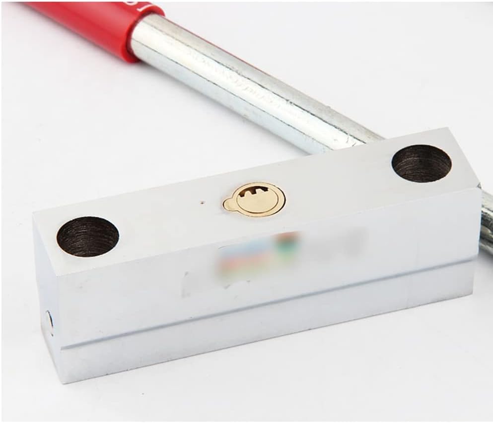 Heavy Locks Glass Door Lock Double Door Mortise Lock Motorcycle Lock with Extended U-Shaped Lock Shop Store Lock Long 350mm/13.7in U-Locks for Bicycles