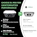 E1 Pro GNSS RTK Surveying Equipment, Over 20 Hours Endurance RTK GNSS with IMU Base & Rover, GPS RTK with Larger HD Screen and Larger Handheld Collector, 1cm Accuracy, 15km UHF Range, 60° Tilt Survey
