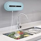 ★ Semplice e convenienza: posizionare i frutti e le verdure che devono essere puliti, premere il pulsante dell'interruttore e posizionare il dispositivo nell'acqua per iniziare la pulizia. Un modo semplice per pulire frutta e verdura.