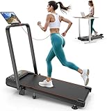 Walking Pad with 15% 12-Level Auto Incline & Handle Bar, 450 lbs Capacity UI Screen, Rayspace 3.5HP Quiet Under Desk Treadmill, Speaker, APP & Remote Control, Treadmills for Home Hiking