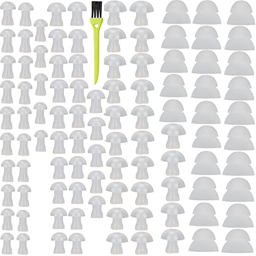 100 Packs Universal Hearing Aid Domes - 4 Sizes X 25 Pack For Each: Small, Medium, Large & X-Large Earbud Replacements And Bte Hearing Sound Amplifiers Universal Domes #TOP3