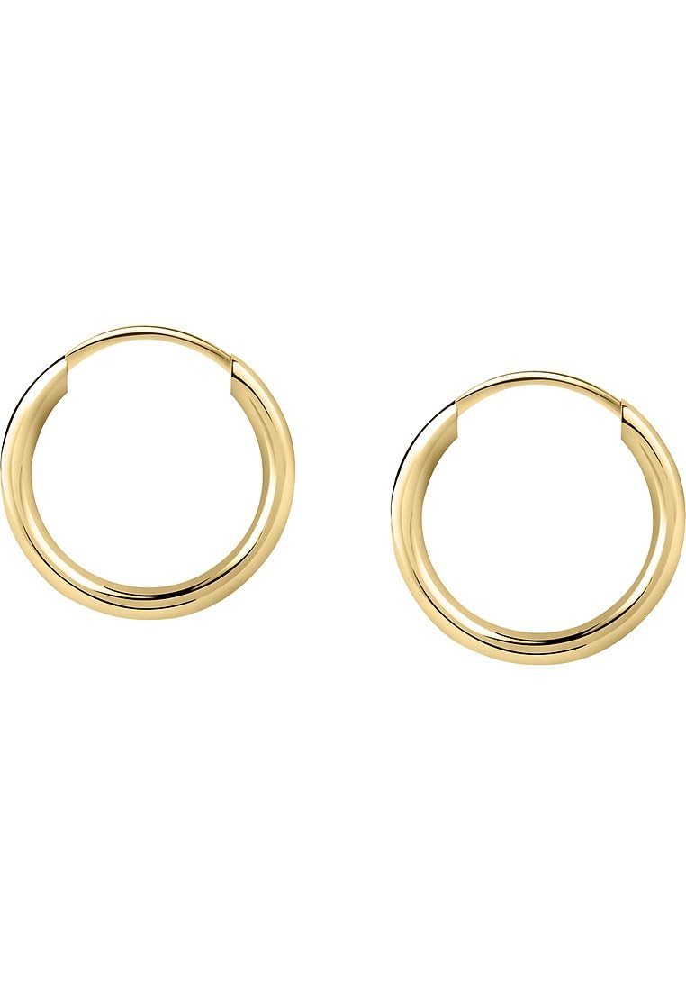 CHRIST Damen-Creolen 585er Gelbgold One Size 88754654