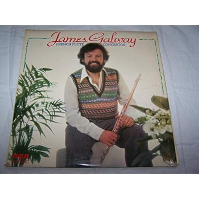 James Galway - French Flute Concertos - 12" LP 1977 - RCA Red Seal RL 25109 - UK Press