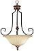 Quorum International 8101-3-44 Capella 3 Light Pendant, Toasted Sienna