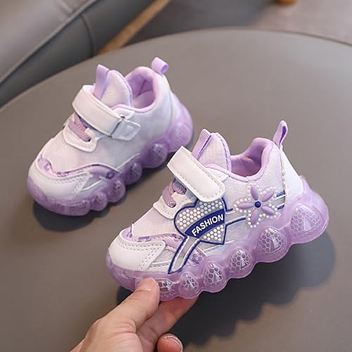 Toddler Infant Light Up Light Casual Sneakers Baby Kids Boys Girls Platform Chunky Sport Noisy Toddler Shoes4