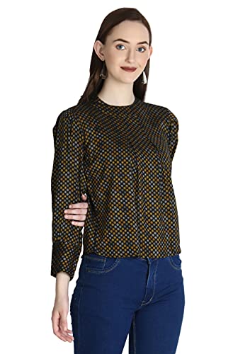 Image of DHRUVI TRENDZ Women's Regular Fit Shirt