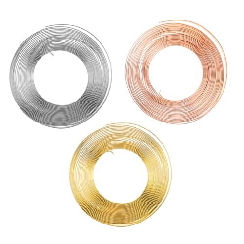Alambre plano de aluminio flexible para crear tus propias guirnaldas y adornos DIY