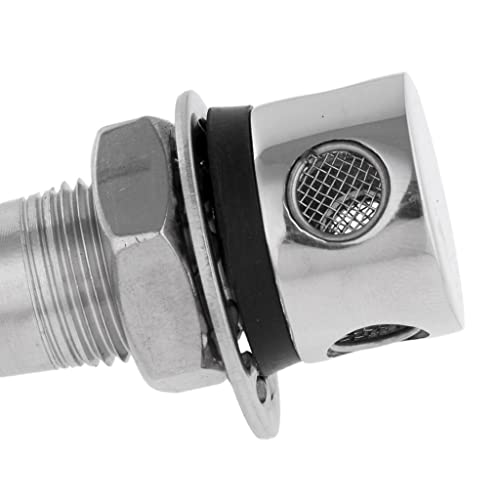 #N/a 1 Peça 90 ° Cotovelo 316 aço Inoxidável Através Do Casco Válvula de Embornal Válvula de Gás Com