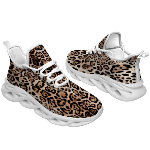 Men's Women's Leopard Print Tennis Shoes Cheetah Skin Sneakers Running Shoes Gifts for Boyfriend Girlfriend2