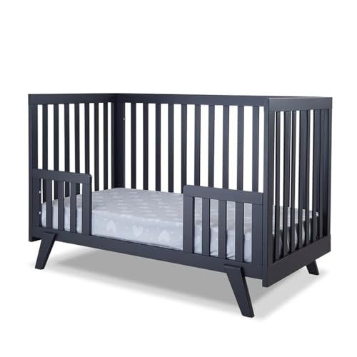 Sorelle Furniture Luce 2-in-1 Convertible Crib in Midnight