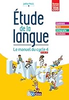 Etude de la langue Cycle 4 2016 Manuel élève 2047332869 Book Cover