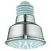 Grohe 27 126 EN0 Relexa 5 Spary Pattern Rustic Shower Head, Infinity Brushed Nickel