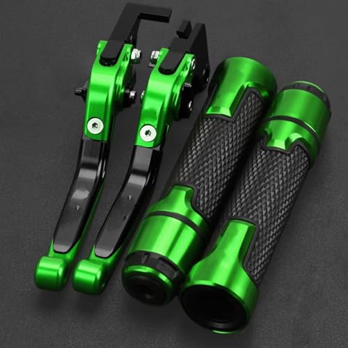 �n���h���o�[���o�[ Compatible With Yamaha For YZFR125 2014-2024 �I�[�g�o�C�p �����\ �u���[�L �N���b�` ���o�[ �n���h�� �u���[�L �R���g���[�� ���o�[ �n���h���o�[ �O���b�v ���o�[(Green)