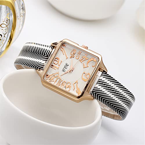 Damenuhren Uhrwerk Mädchen Damen Armbanduhr Gürteluhr Digitaluhr, C, One Size-4