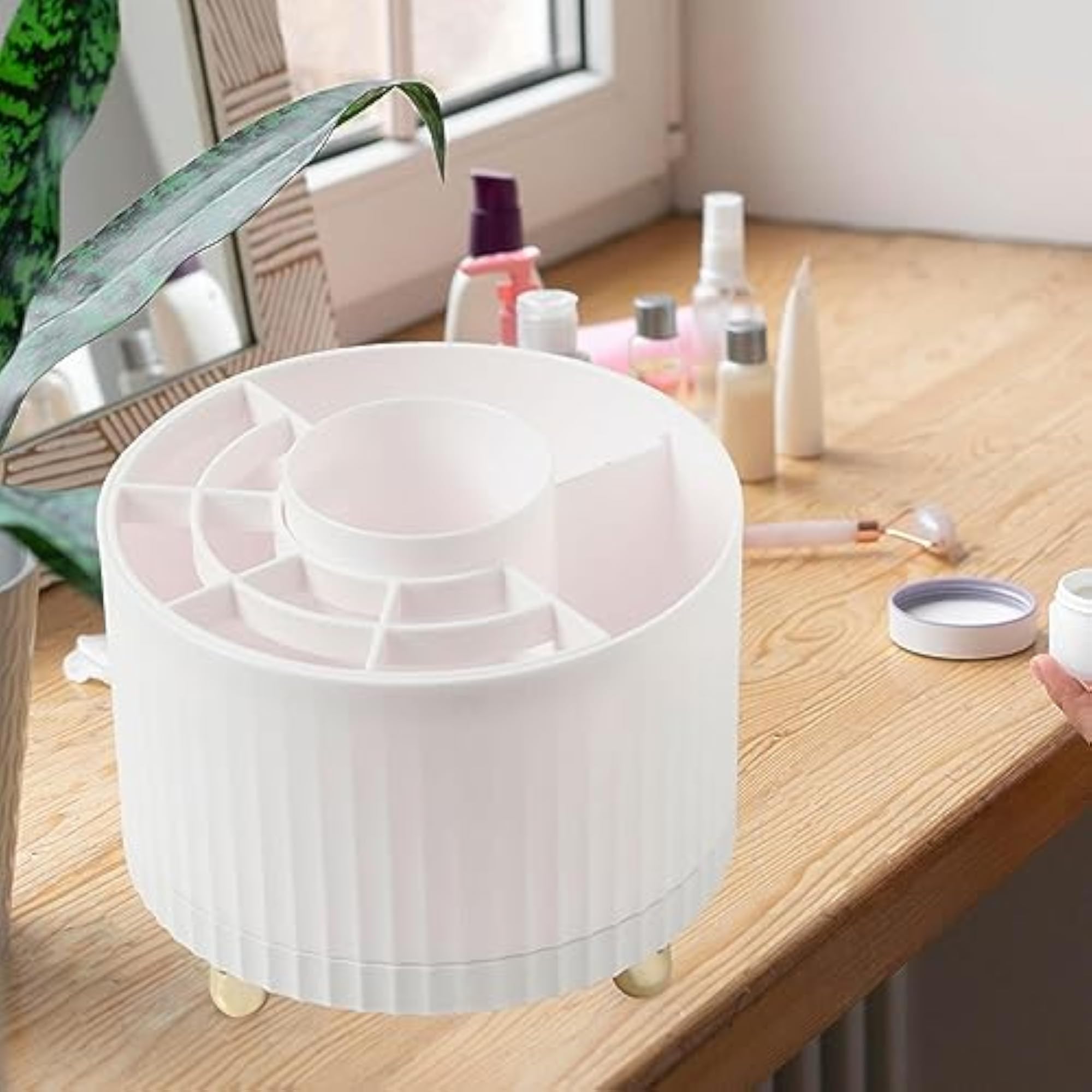 Makeup Brush Holder Organizer, Cosmetic Brush Storage Box