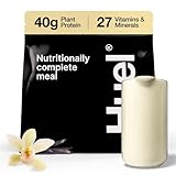 Huel Black Edition | Vanilla 40g Vegan Protein Powder | Nutritionally Complete Meal | 27 Vitamins and Minerals, Gluten Free | 17 Servings | Scoop not included to reduce plastic
