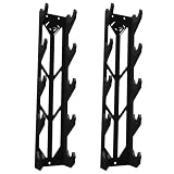 HASTA 5 MANCUERNAS EN VERTICAL – Soporte mural diseñado para ordenar tu set completo: almacena hasta 5 mancuernas individuales siempre alineadas, accesibles y listas para usar. Sin desorden, sin perder tiempo buscando el peso correcto.