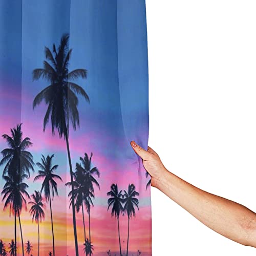 Rideau de douche imperméable 183 x 183 cm imprimé exotique - 4