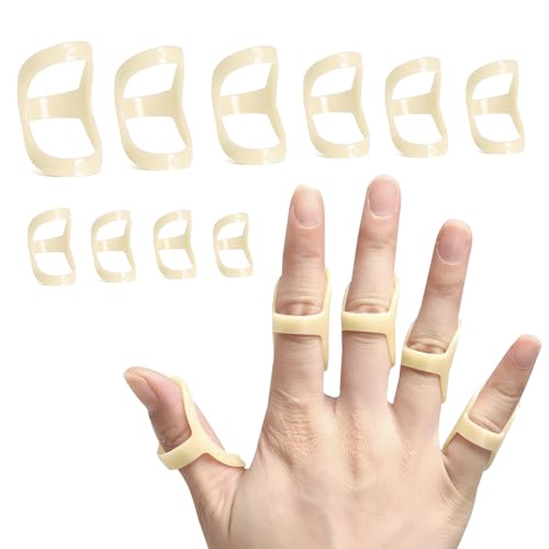 10 Protectores de Dedos para Aliviar Rigidez con Férula de Dedo de Gatillo en Pulgar