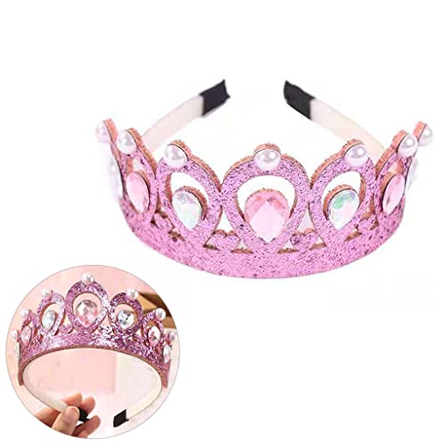 oshhni Princesa Tiaras Acessórios para Decorações Touca Princesa Tiara para de Festa Cosplay Foto Ad