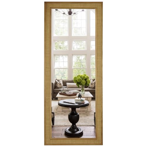 WallBeyond 24x60 Rattan Mirror
