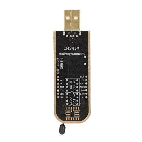Programmeur USB CH341A adaptateur 1.8V et pince SOP8 vers DIP8 pour réparation BIOS