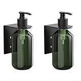 2 Stück 300 ml manueller Seifenspender Pumpe Wandmontage für Shampoo und Duschgel, praktisch für...