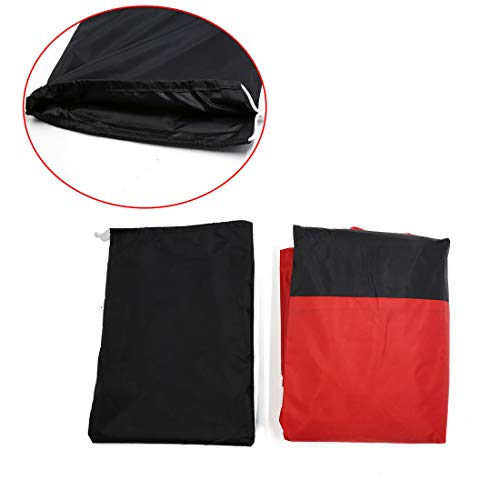 Wrypun Motorcycle Cover For Honda Goldwing 1100 1200 1500 1800 Xxxl Outdoor Black+Red #TOP2