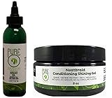 PURE O NEATBRAID CONDITIONING GEL 8OZ Pure O Neatbraid Conditioning Gel 8oz or Gel & Argan Oil 4oz (GEL8OZ&OIL4OZ)