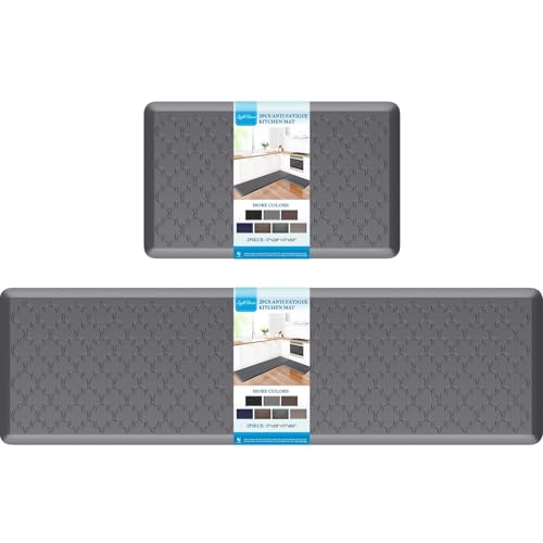 Kitchen Mat [2 PCS] Cushioned Anti-Fatigue Floor...