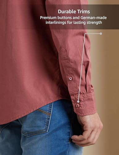 Image of Symbol Premium Men's Casual Cotton Poplin Shirt (Regular Fit)