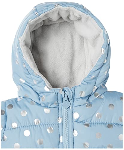 Simple Joys By Carter'S C2225S71 Water-Resistant Snowsuit Set-Hooded Winter Jacket, Baby Blue thumb #1