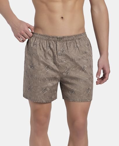 Image of Jockey 8222 Men Super Combed Mercerized Cotton Woven Checkered Inner Boxers with Ultrasoft and Durable Inner Waistband (Pack of 2, Colors & Prints May Vary)