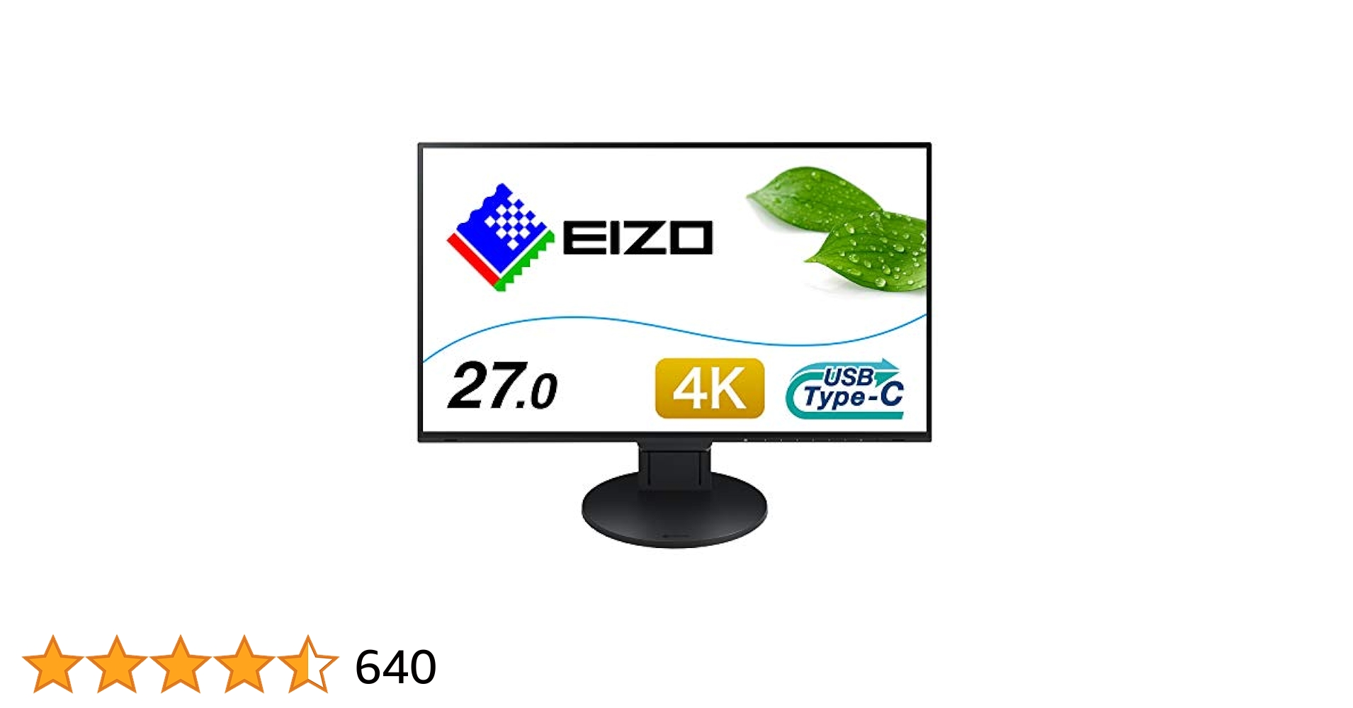 EIZO FlexScan 27インチ 4K UHD IPSノングレアUSB-C Amazon.com: EIZO FlexScan EV2740X-BK 27-inch (USB-C (94W PD