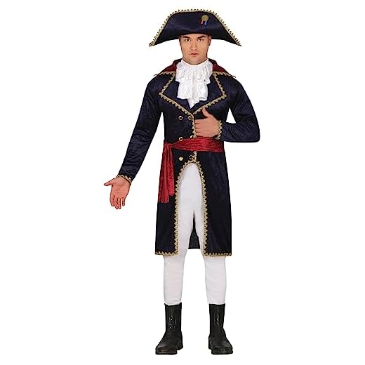 FIESTAS GUIRCA Disfraz de General Napoleón para Hombre