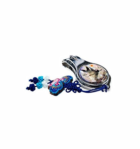 Coupe-ongles original design en nacre naturelle, accessoire Manucure pour femme. Artisanat Coréen traditionnel Cover