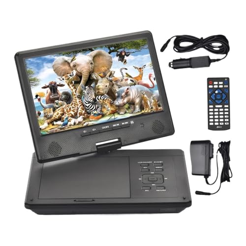 12,5 Zoll Mobiler DVD-Player High Definition Video Drahtloser Bluetooth-kompatibel-Player Tragbarer Vollformat-CD-Player Im Auto Kompakt Und Klein
