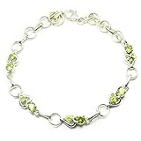 peridot wirkung rübezahl Gesamtgewicht: 10,08 g. 55Carat Peridot-Armband mit runden Edelsteinen, 925er Sterling-Silber