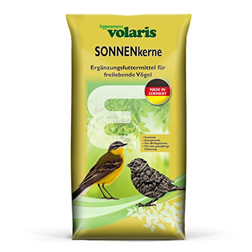 Eggersmann volaris - SONNENkerne 20 kg - Sonnenblumenkerne zur Wildvogelfütterung Cover