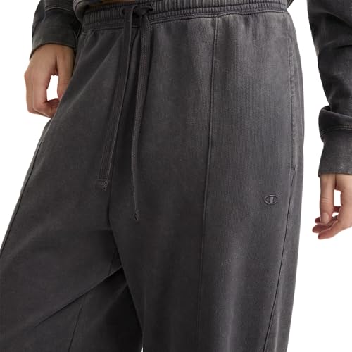 Champion Women's Vintage Wash Wide-Leg Pants, 31", C Logo3