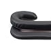 Operitacx 2 Stück PU Leder VR Gesichtspolster, 22mm+8mm Schweißfestes Ersatzpolster Kompatibel mit HTC Vive, Atmungsaktives Gesichtskissen Face Cover Pad Schwarz