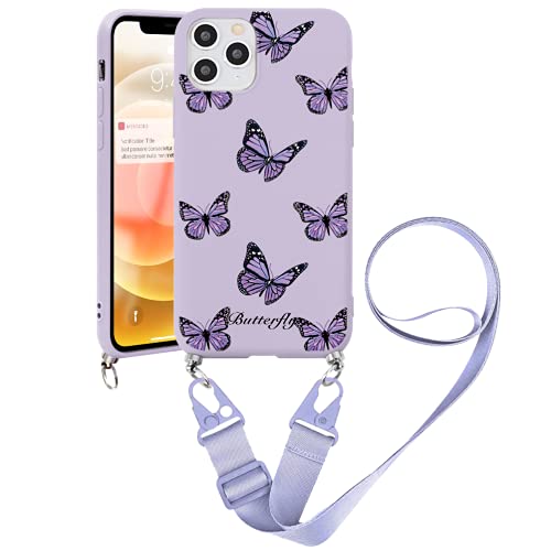 Eouine Crossbody Case For Samsung Galaxy S21 Fe 5G [6.41"] Necklace Strap With Patterned Phone Case Anti-Scratch Soft Silicone Tpu Adjustable 57In Neck Cord Lanyard Case For Samsung S21 Fe 5G #TOP6