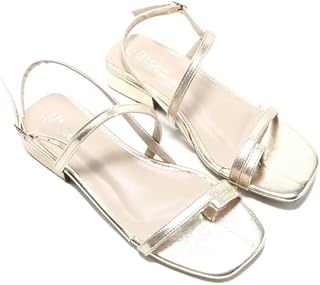 صندل مسطح للنساء من جليتر