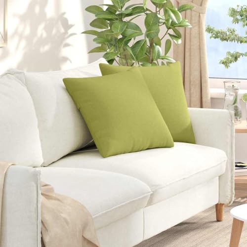Coussins de canapé lavables vert clair pour un salon propre - 3