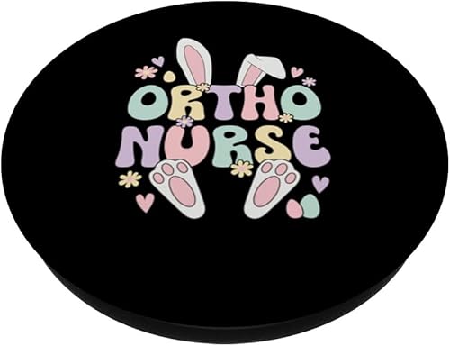 Miniatura 2 de Orthopedic Nurse Easter Bunny Ortho Nursing Easter Day PopSockets Standard PopGrip