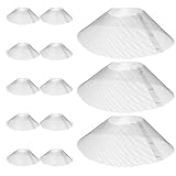 BUGUUYO 14 pezzi di ricambio per filtro per cappa aspirante, rete in acciaio inox a maglie rotonde, raccogli grasso in metallo per cappa aspirante, piano cottura, cucina domestica